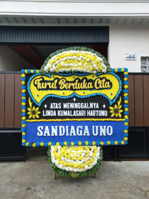 Papan Bunga Duka di Kerinci